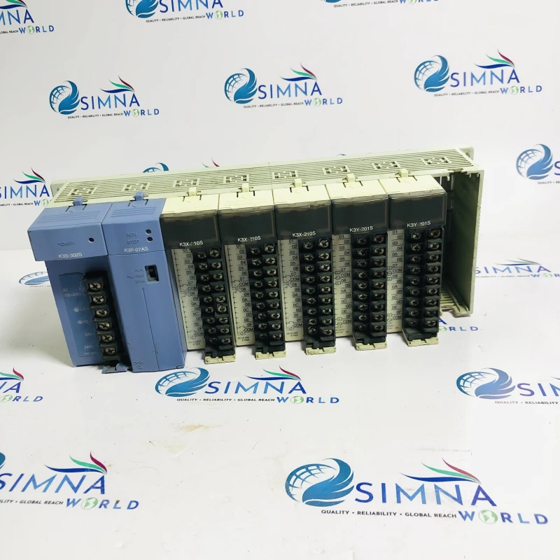 Keyence KZ-300 Series PLC System with KZ-A500 CPU, KZ-PS2 Power Supply & K3X I/O Modules Rack Assembly thumbnail 3